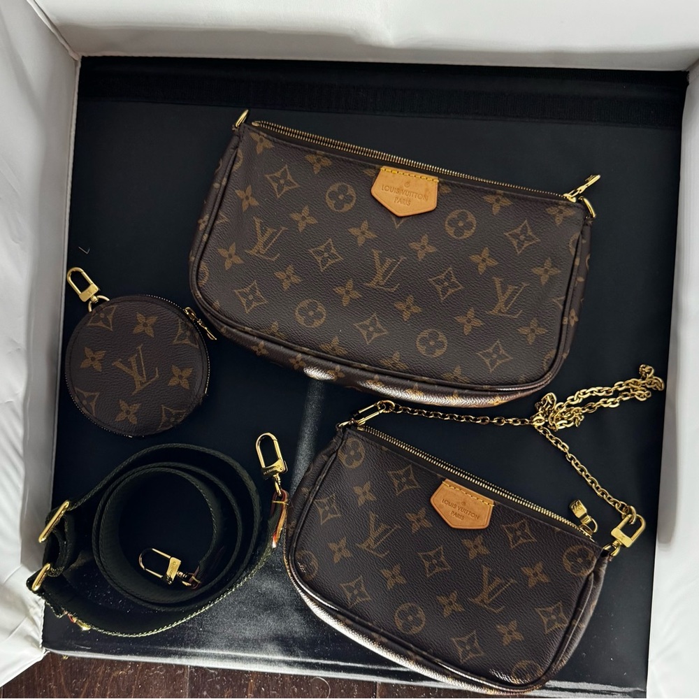 Louis Vuitton Multi Pochette Accessories Trio Set - Picture 4 of 9
